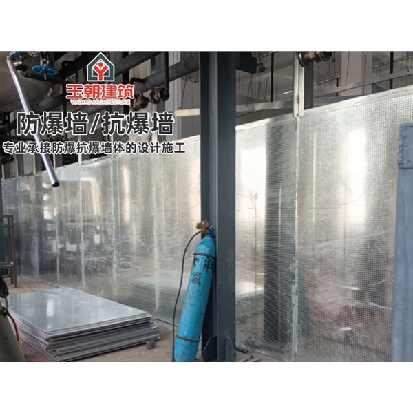 烟台纤维复合钢板抗爆墙定制 轻质防爆墙施工安装一条龙服务