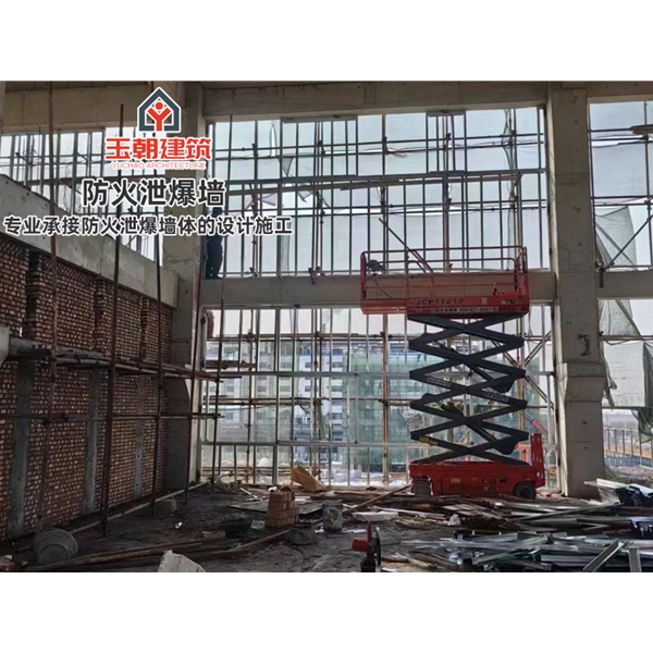 烟台泄爆墙板生产供应 化工纤维增强水泥板泄压泄爆墙施工免费设计